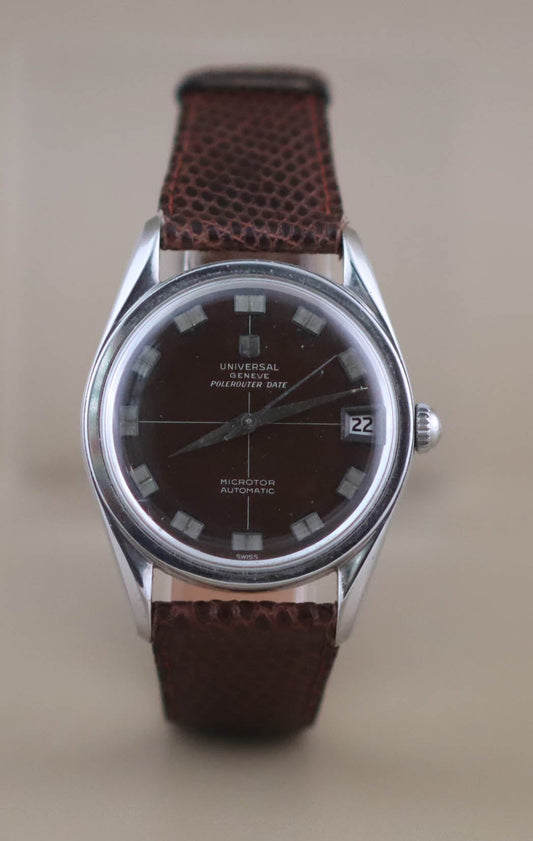 Universal Genève Polerouter Date Tropical Dial